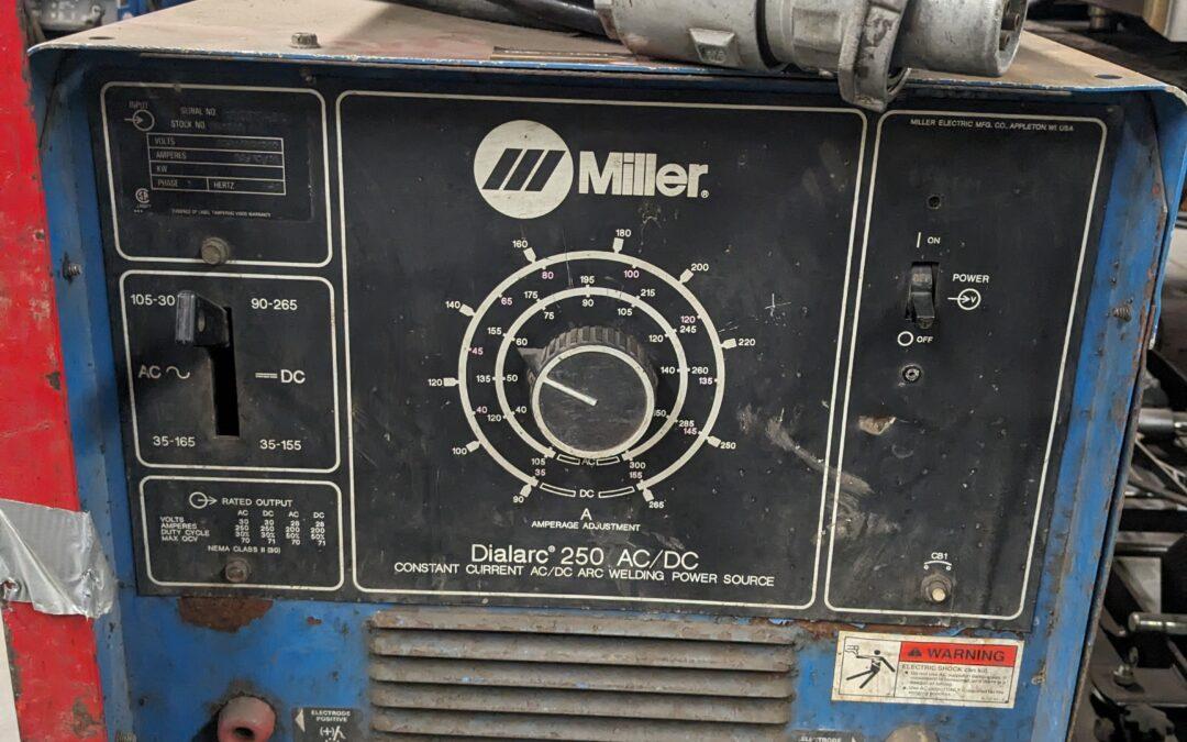 Used Dialarc 250 AC/DC Stick welder for Sale