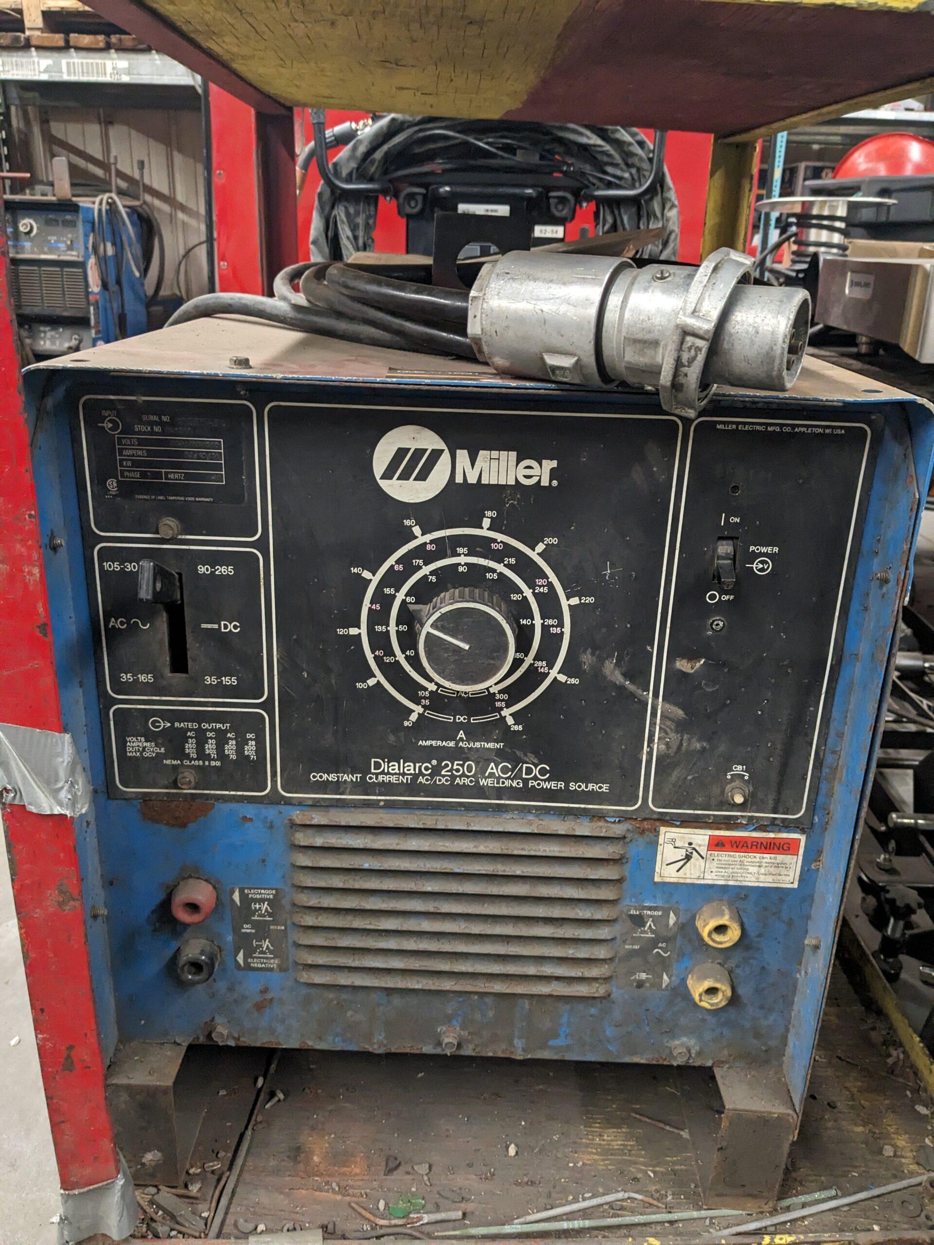 Used Dialarc 250 AC/DC Stick welder for Sale
