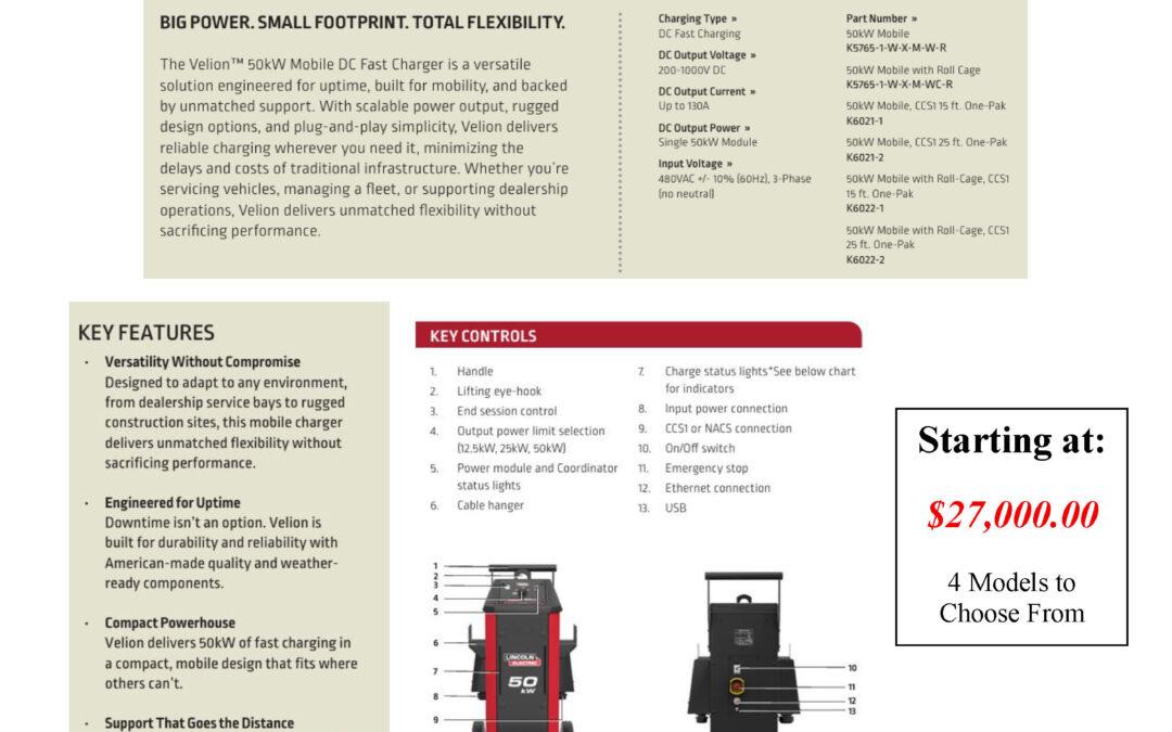 NEW! Electric Vehicle Mobile Charger